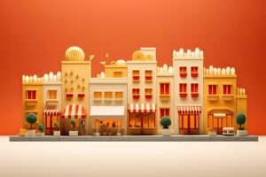 Ground + 3 Floor Commercial Shops 